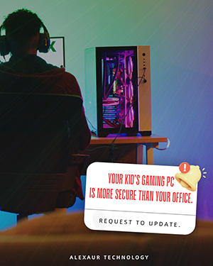 Your Kid’s Gaming Setup Is Built to Win. Is Your Houston Office Technology Built the Same Way?