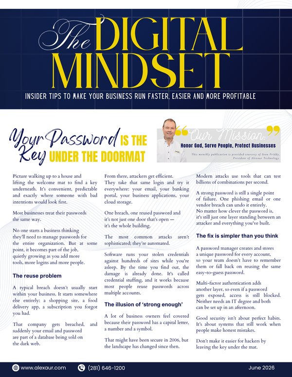 June 2026 Newsletter Cover