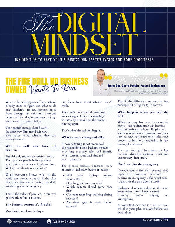 August 2026 Newsletter Cover